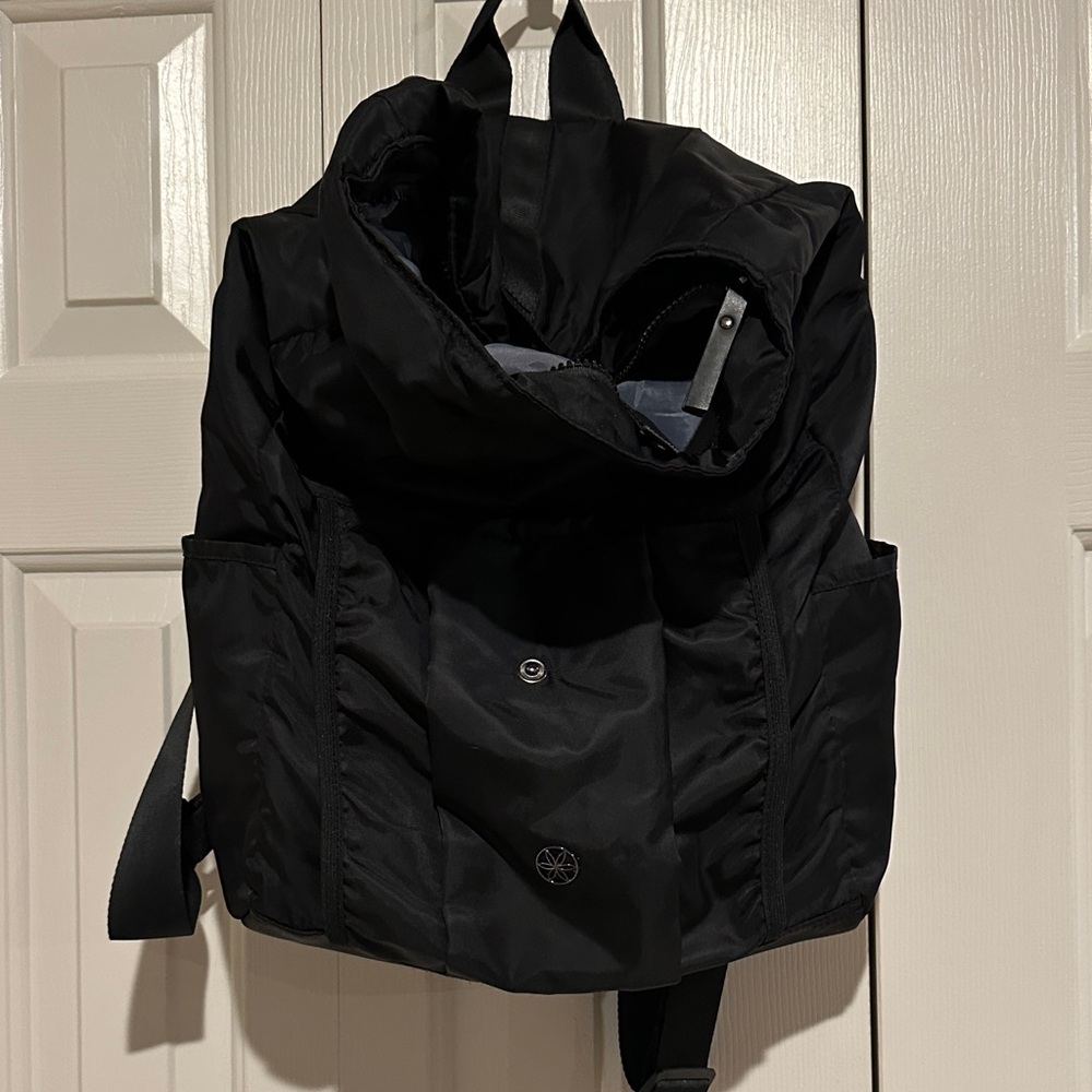 GAIAM Black Yoga Backpack